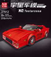 Mould King 27012 Testarossa Supercar Building Kit | 350 Pcs